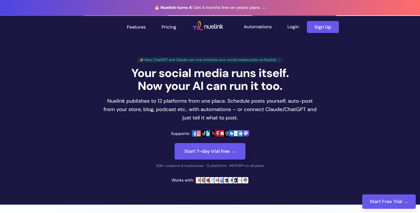Nuelink Screenshot - Interface Preview