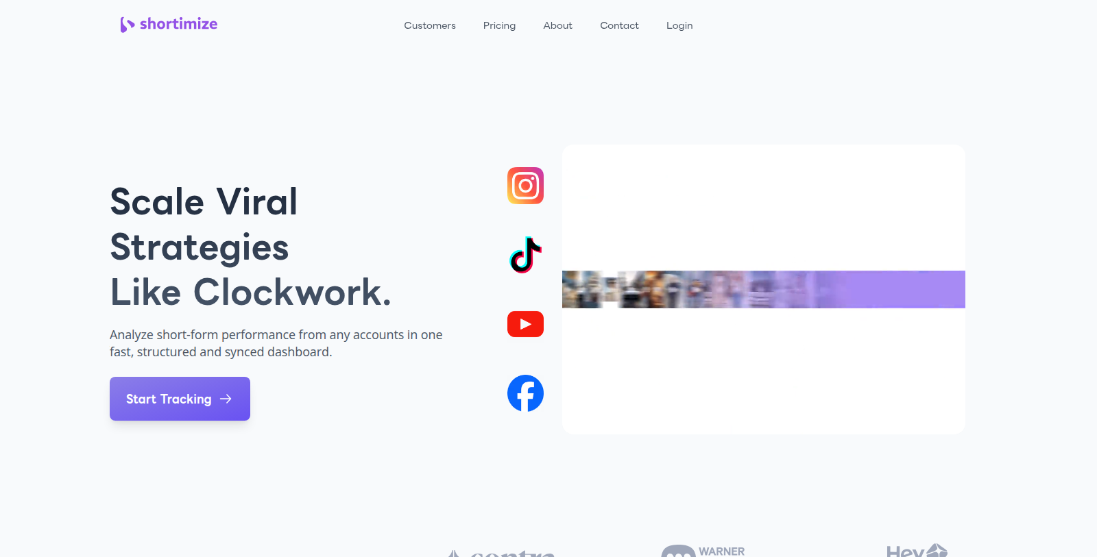 Shortimize Screenshot - Interface Voorbeeld