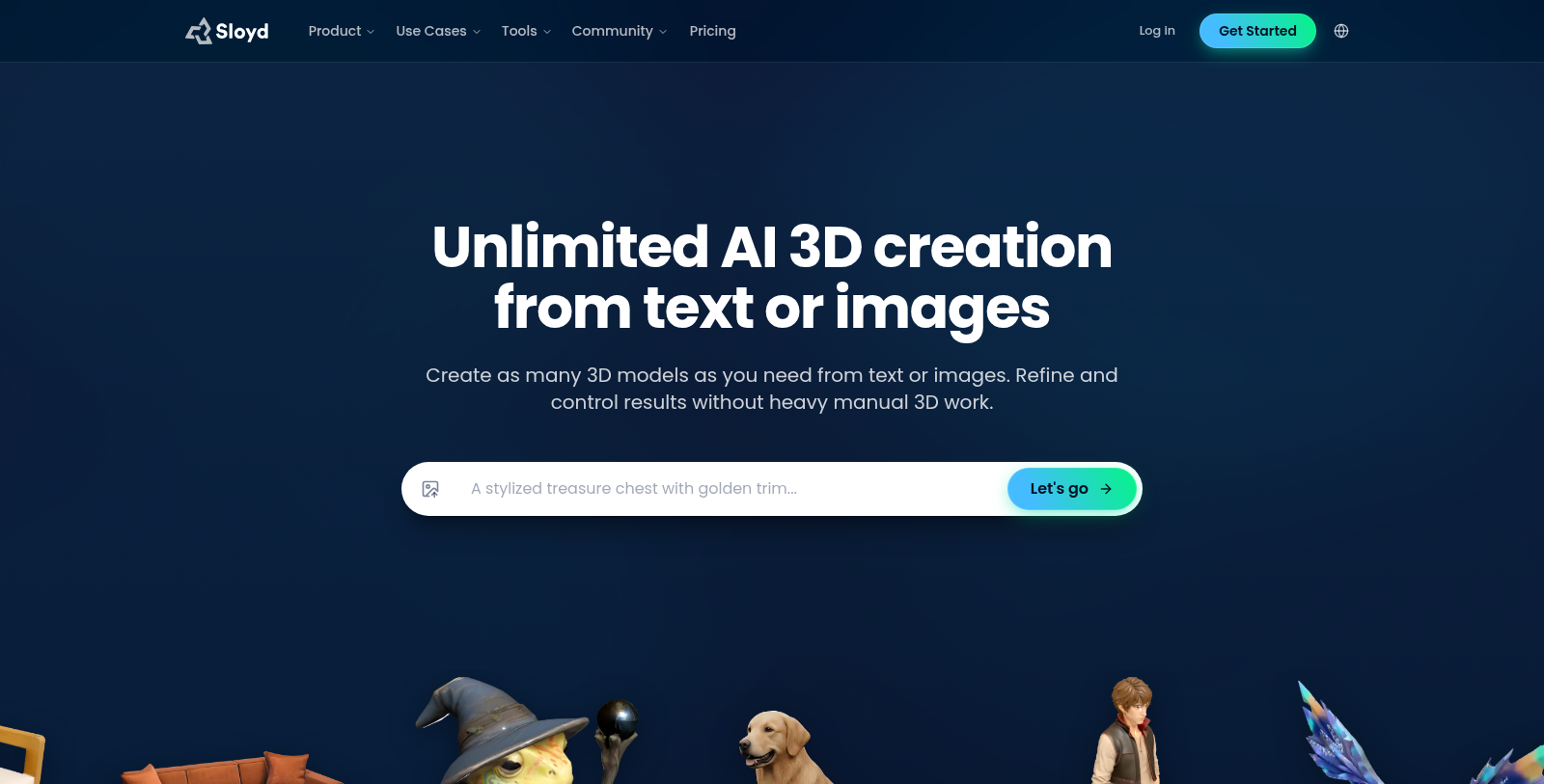 Sloyd Screenshot - Interface Voorbeeld