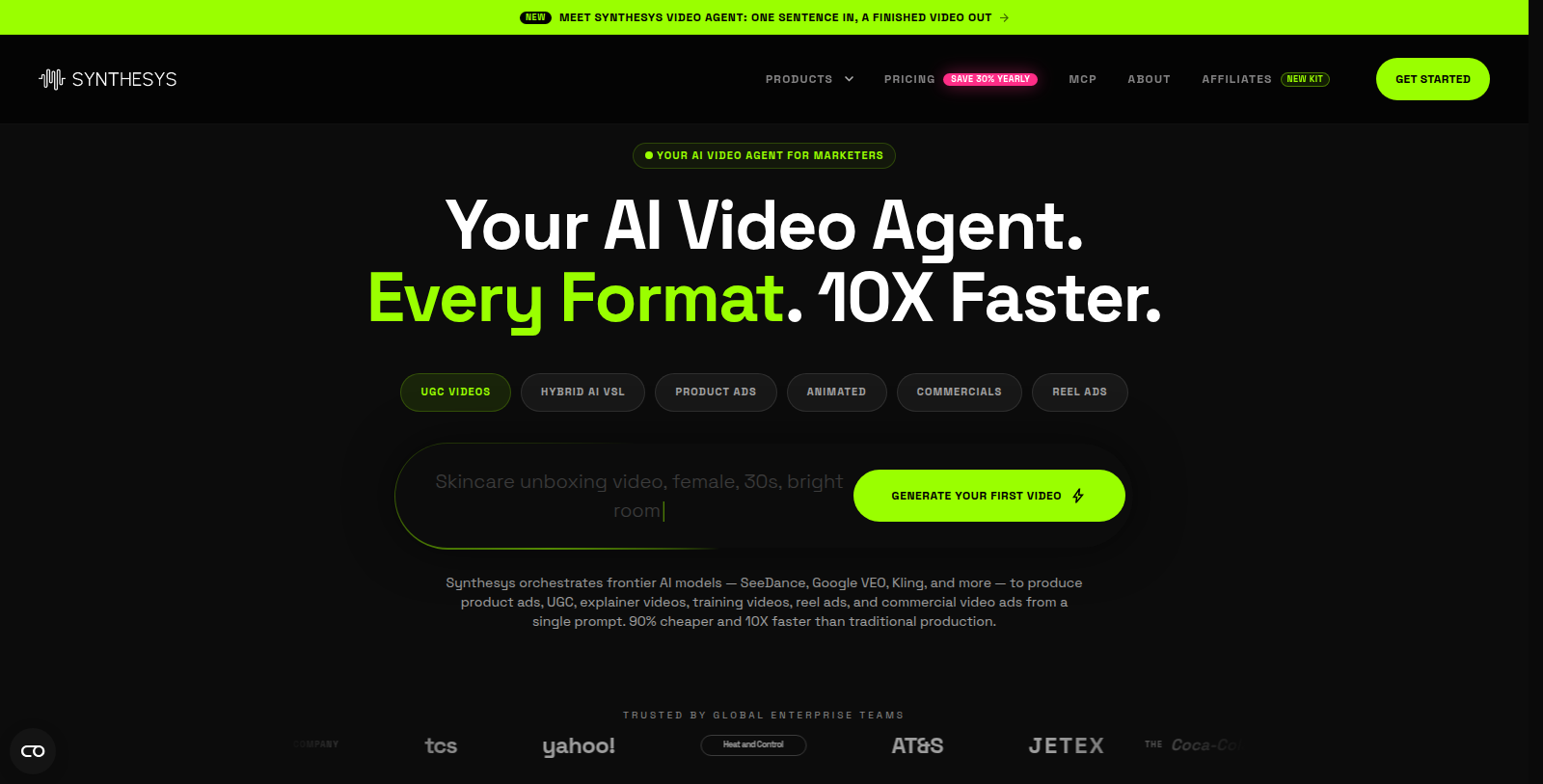 Synthesys Screenshot - Anteprima dell'interfaccia