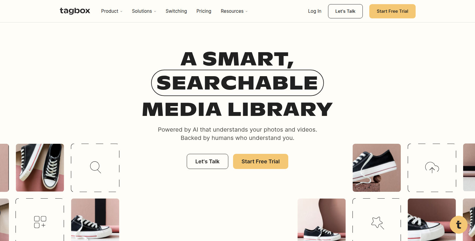 Tagbox Screenshot - Anteprima dell'interfaccia