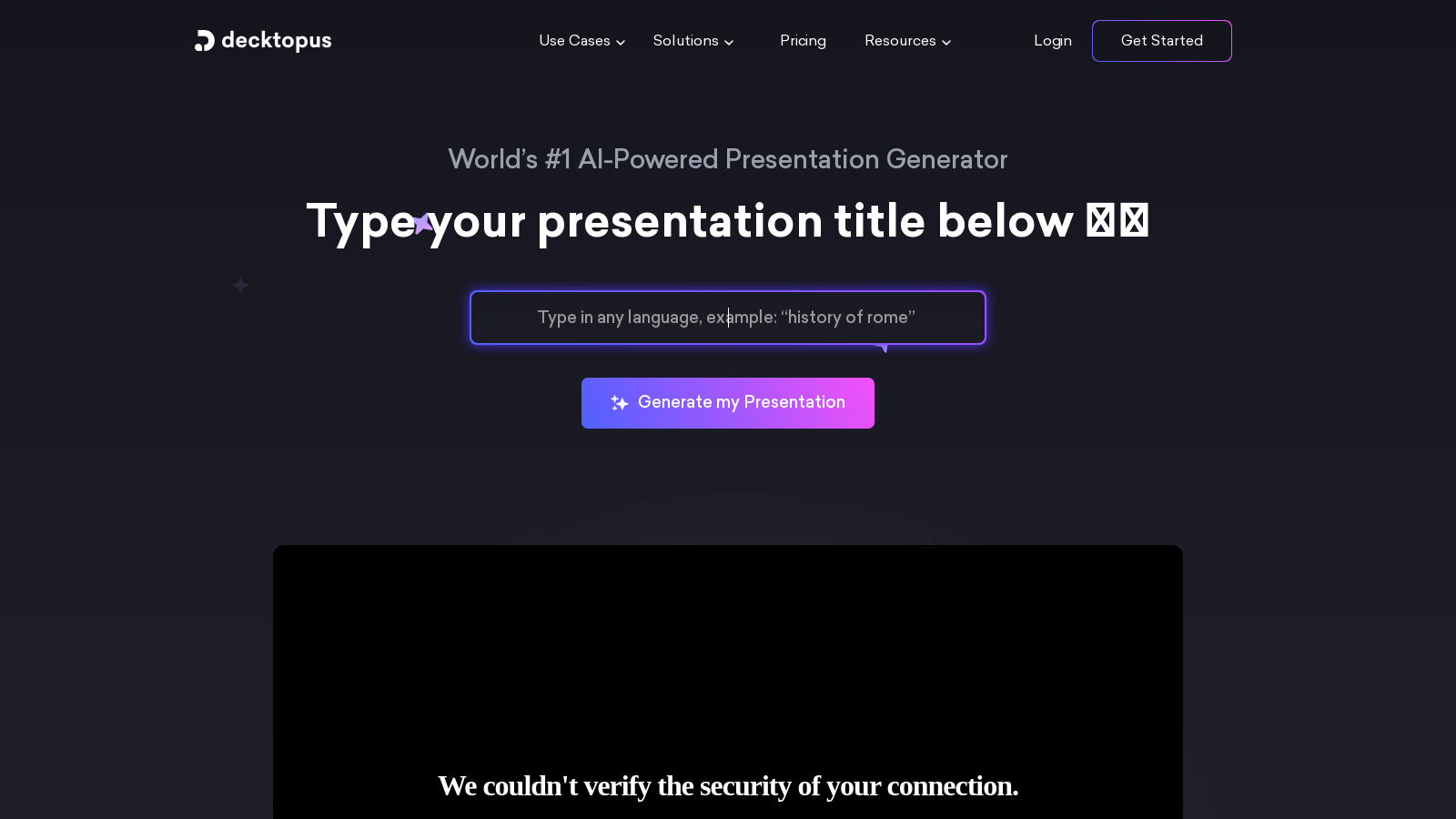 Decktopus स्क्रीनशॉट - इंटरफ़ेस पूर्वावलोकन