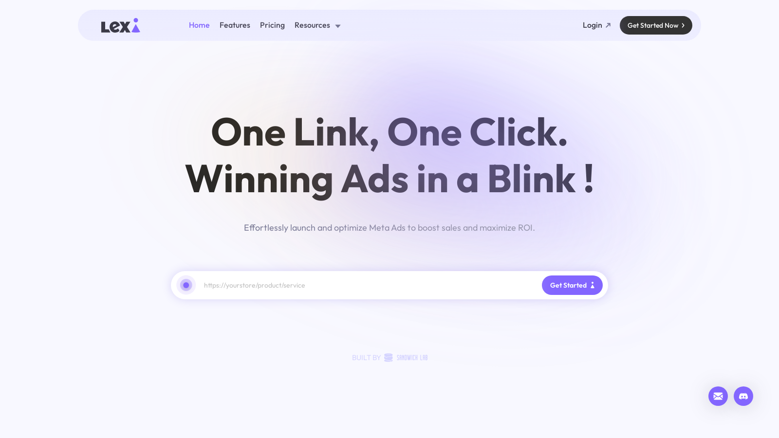Capture d'écran de Lexi - Aperçu de l'interface