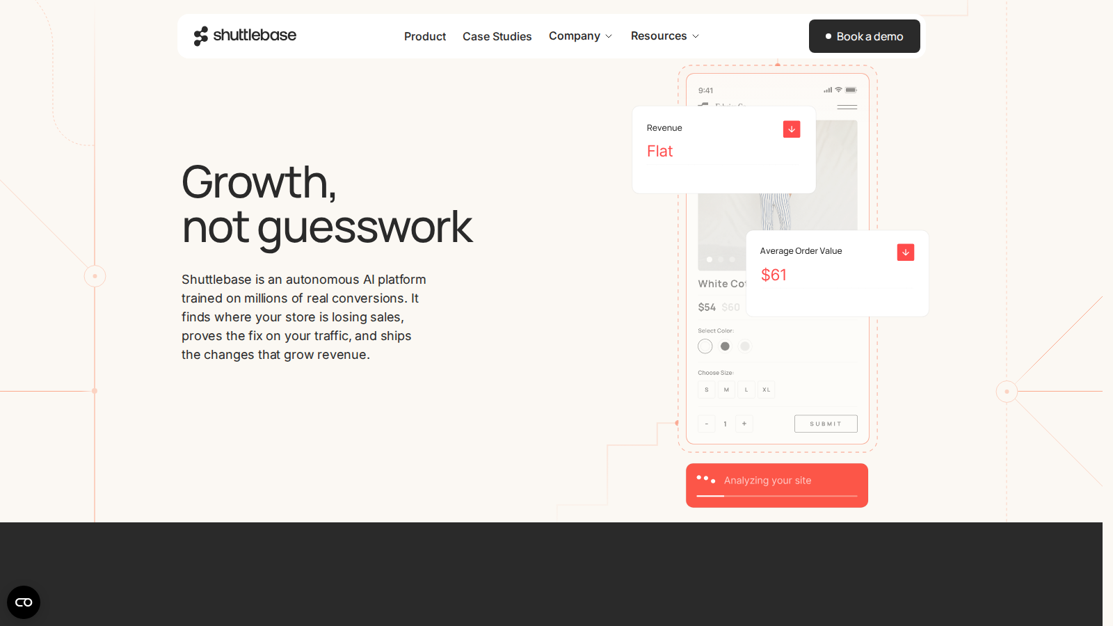 Shuttlebase Screenshot - Anteprima dell'interfaccia
