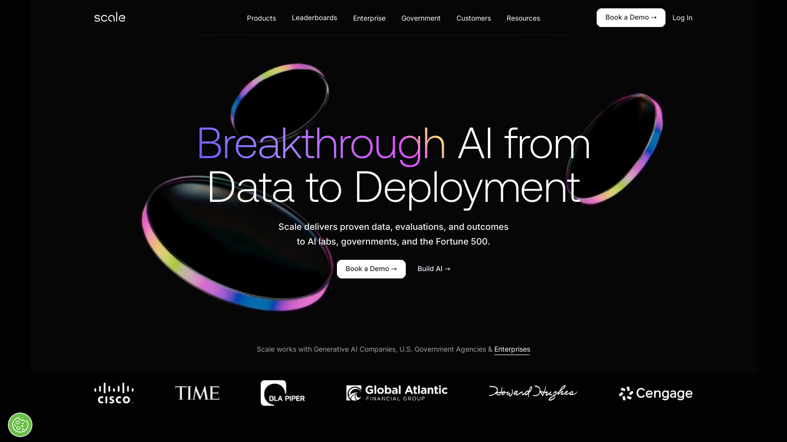 Scale AI Captura de tela - Prévia da interface