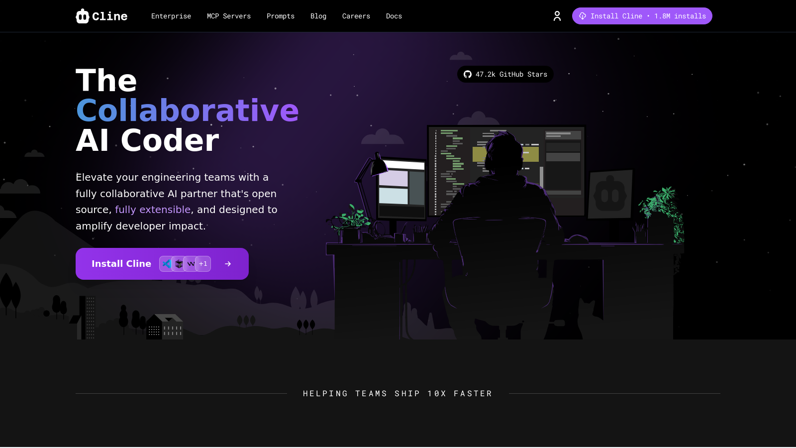 Cline Screenshot - Anteprima dell'interfaccia