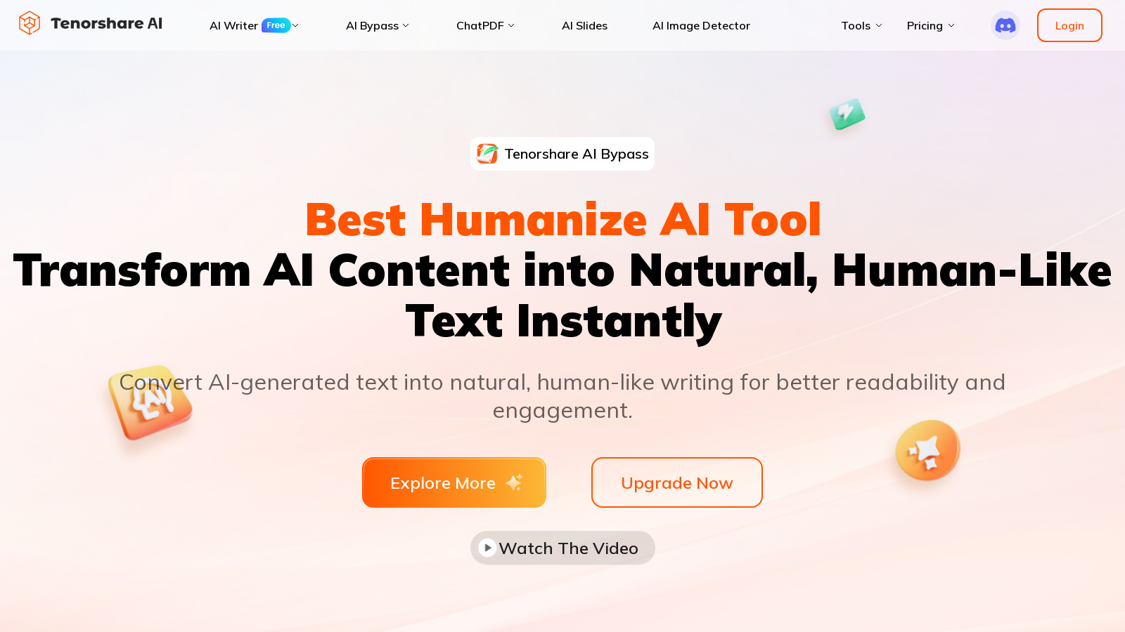Tenorshare AI 截图 - 界面预览