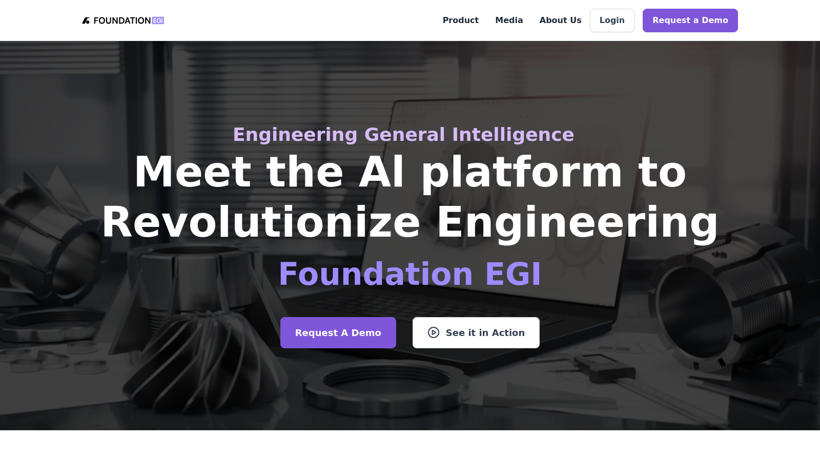 Foundation EGI Screenshot - Interface Voorbeeld