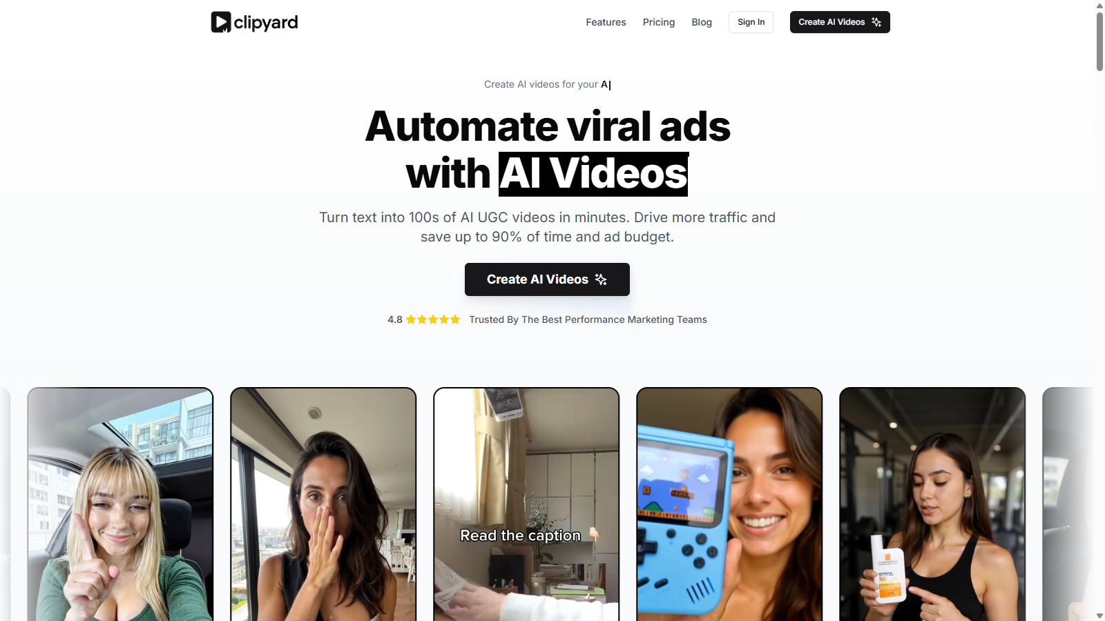 Clipyard Captura de tela - Prévia da interface