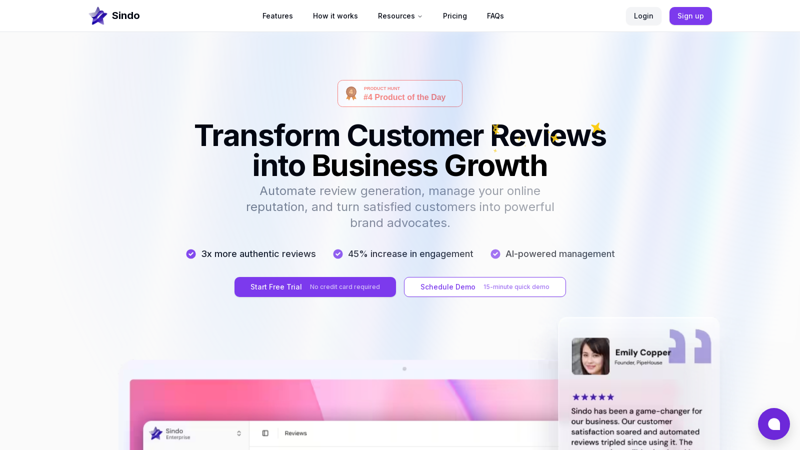 Sindo スクリーンショット - インターフェースプレビュー