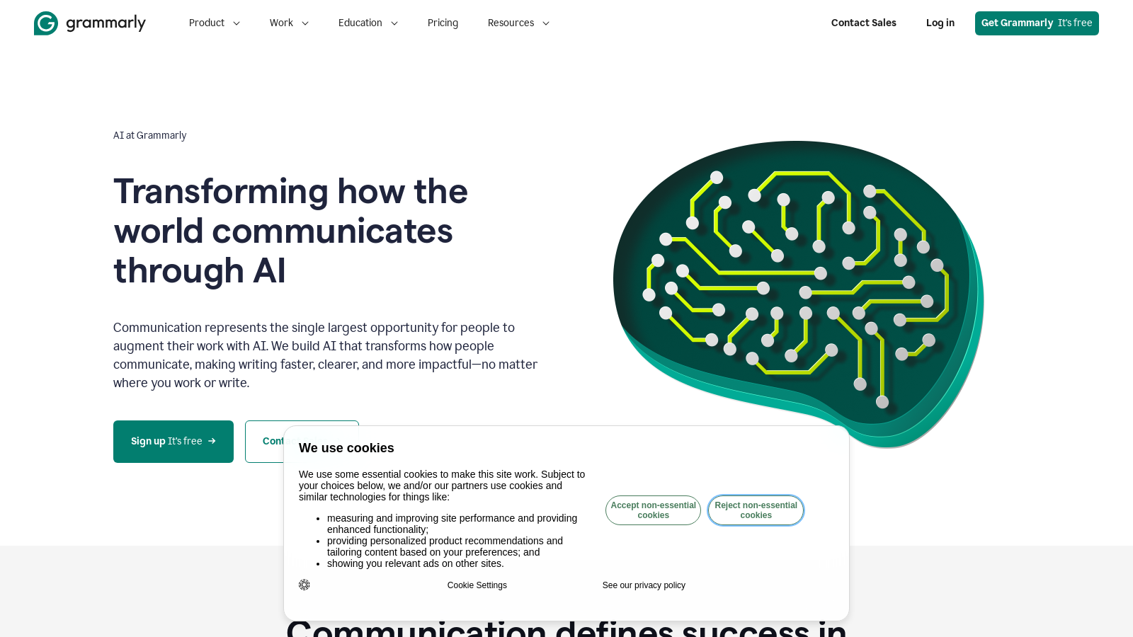 Grammarly Screenshot - Interface Preview