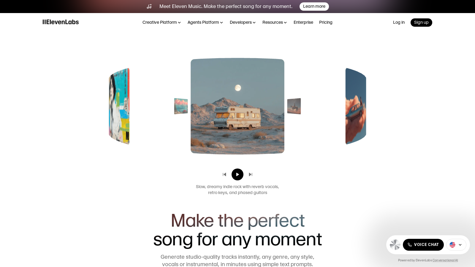 Eleven Music Screenshot - Interface Preview