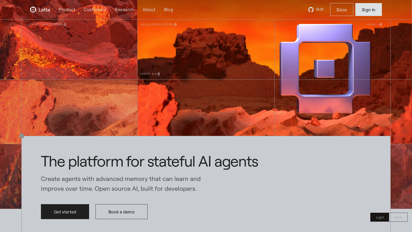 Captura de pantalla de Letta - Vista previa de la interfaz