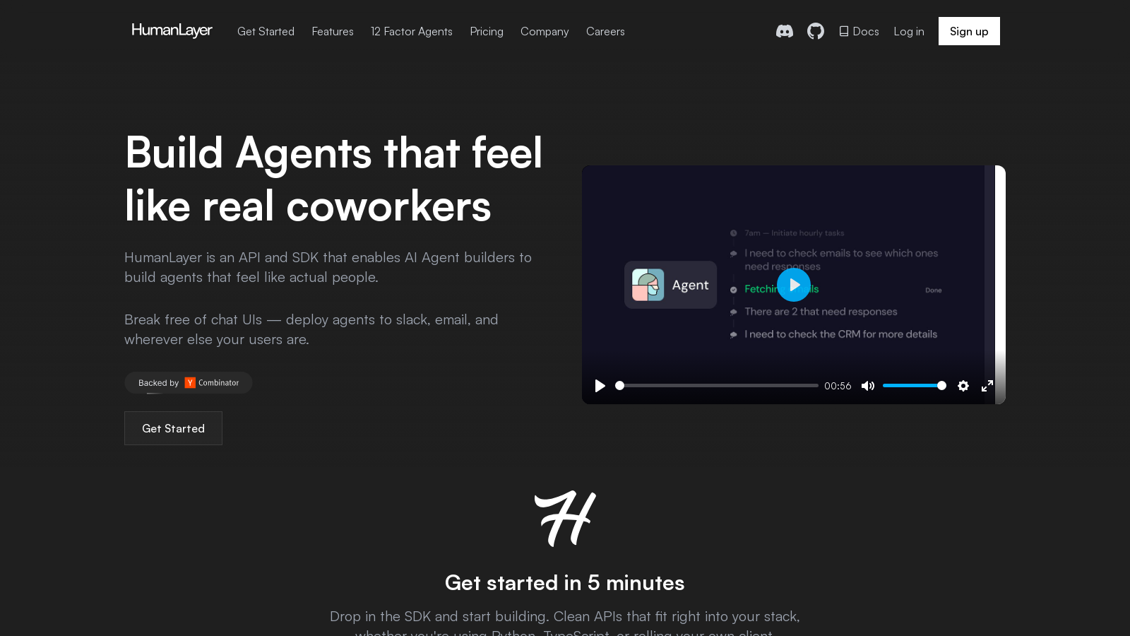 HumanLayer 截图 - 界面预览