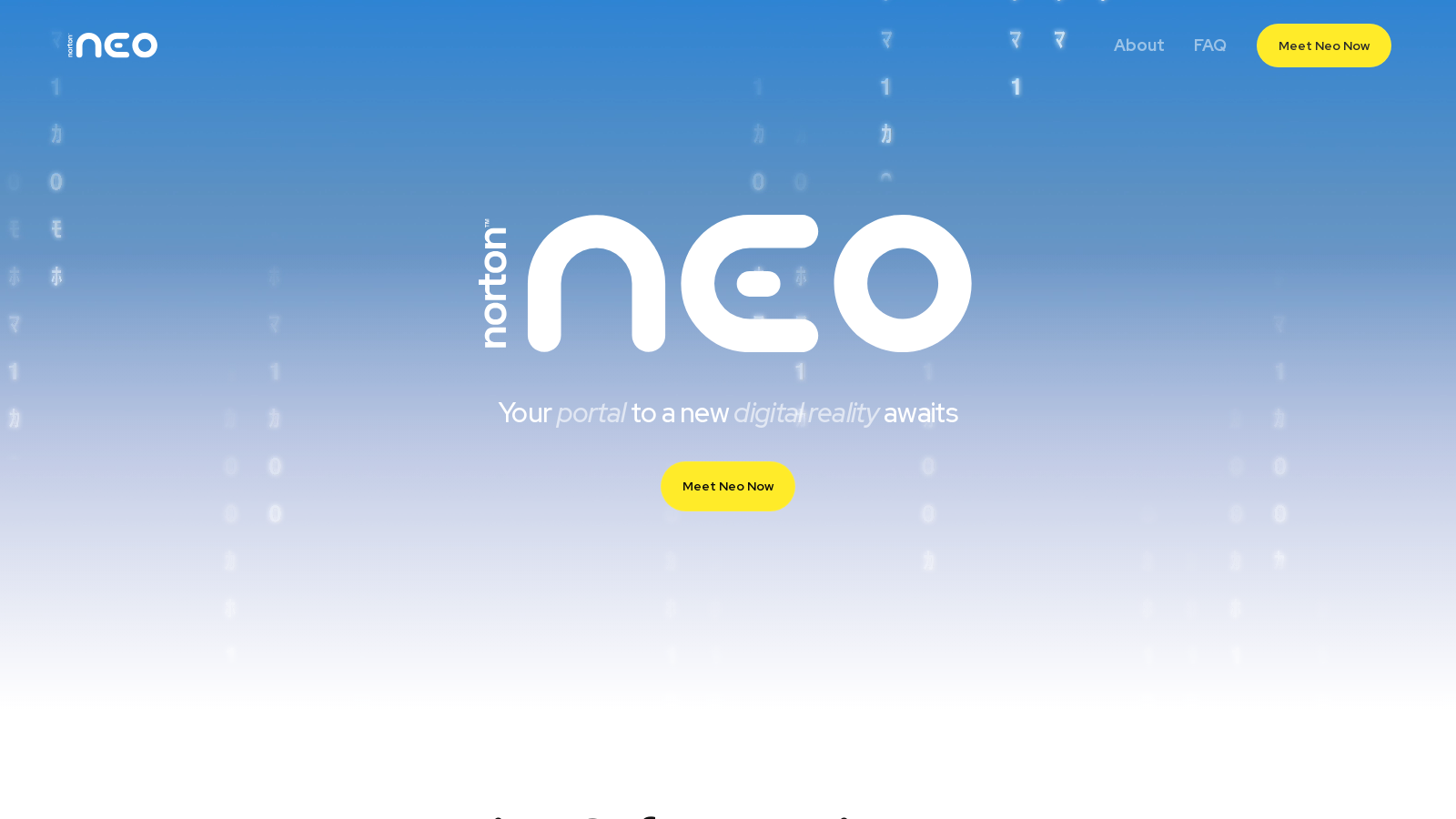 Neo Screenshot - Anteprima dell'interfaccia