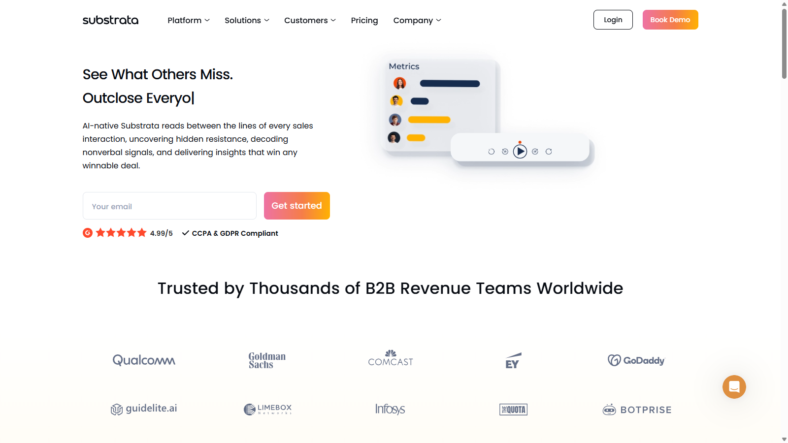 Substrata Screenshot - Interface Preview
