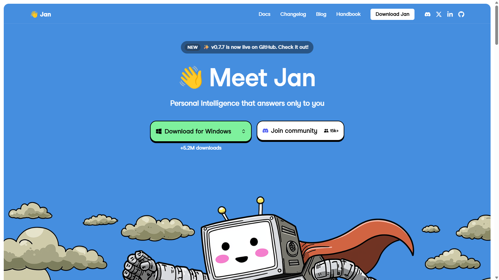 Jan Captura de tela - Prévia da interface