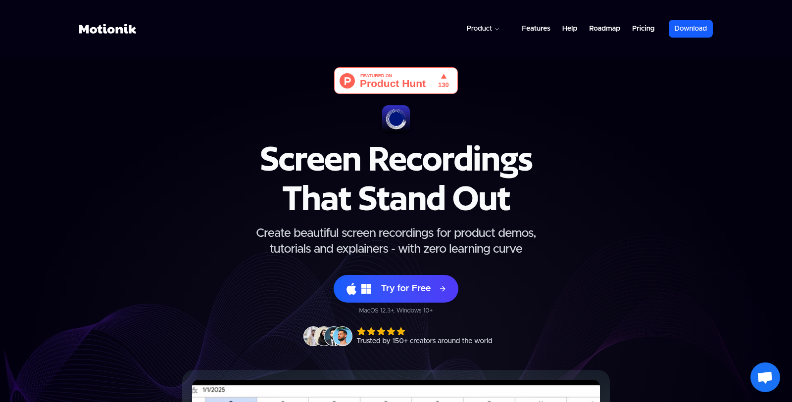 Motionik 截图 - 界面预览