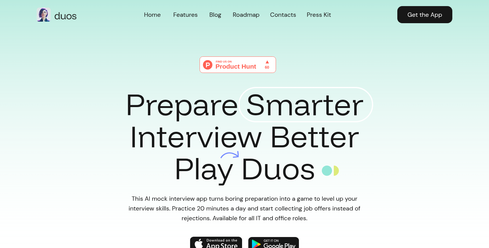 Duos AI 截图 - 界面预览