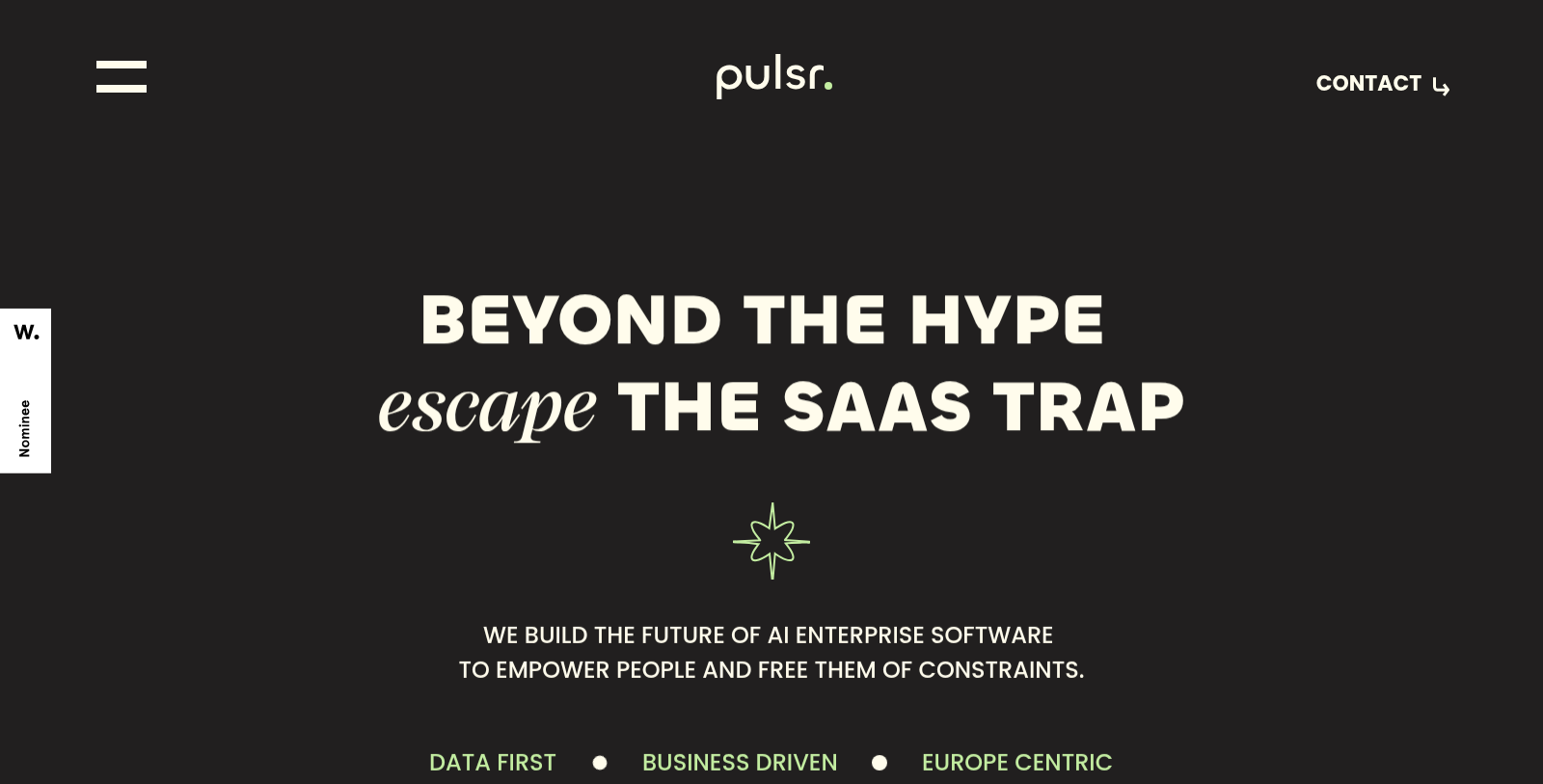 Pulsr Screenshot - Anteprima dell'interfaccia