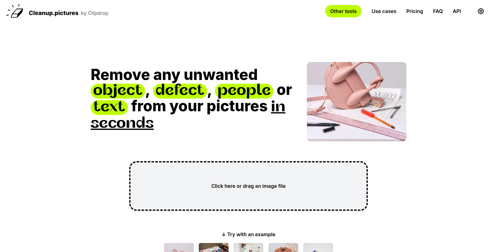 Cleanup.pictures Screenshot - Anteprima dell'interfaccia