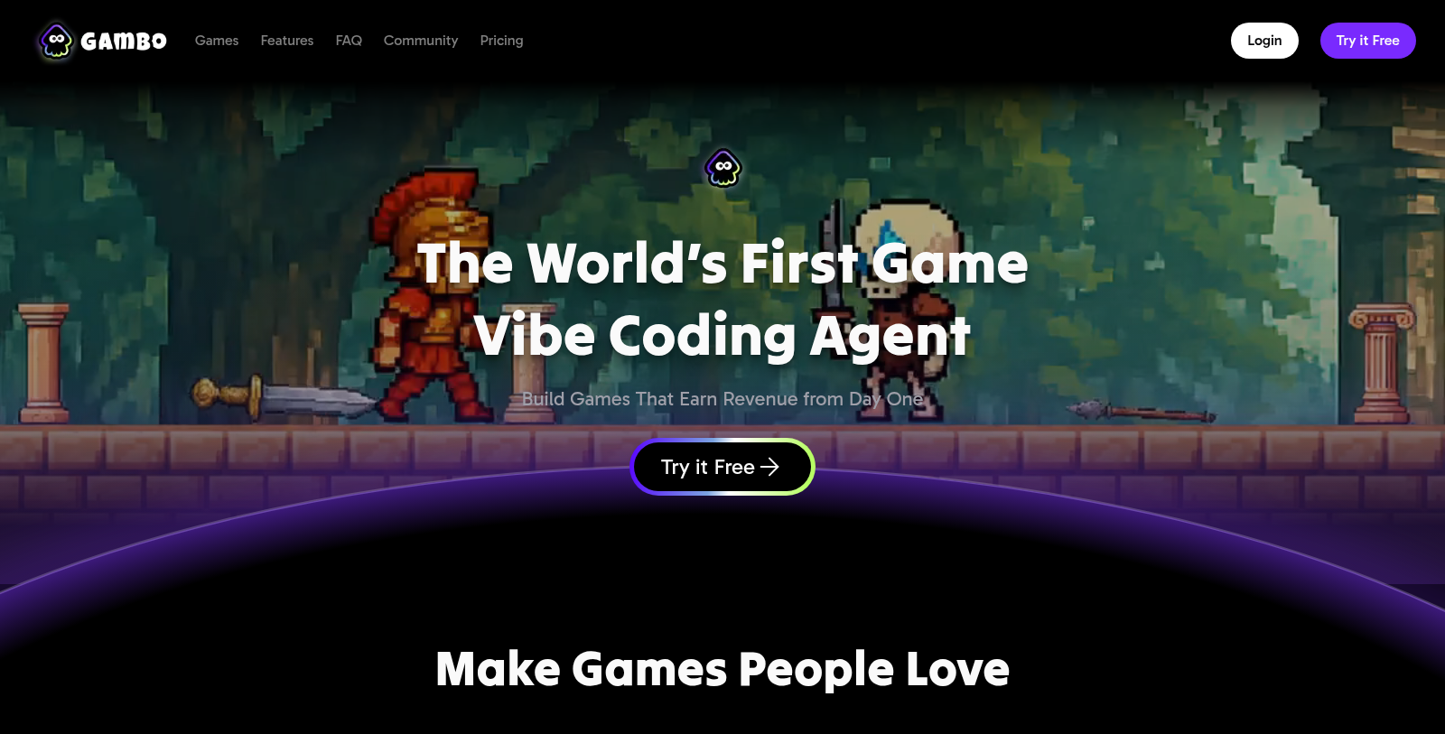 Gambo Screenshot - Anteprima dell'interfaccia