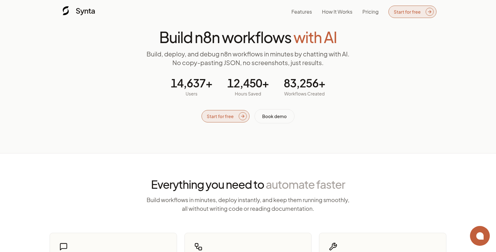 Synta Screenshot - Anteprima dell'interfaccia