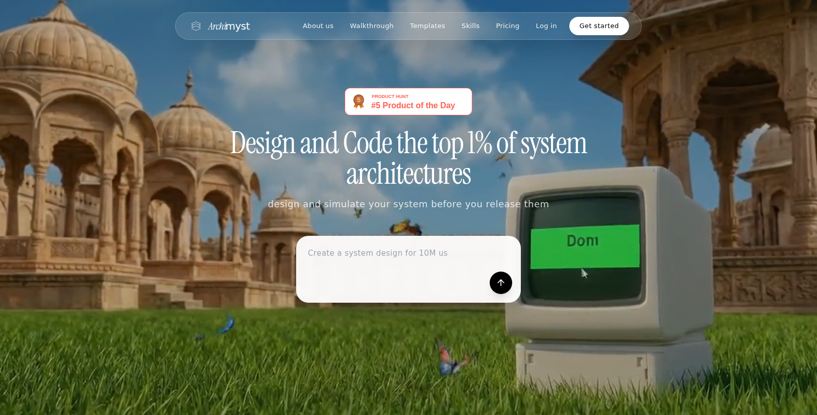 Archimyst Captura de tela - Prévia da interface