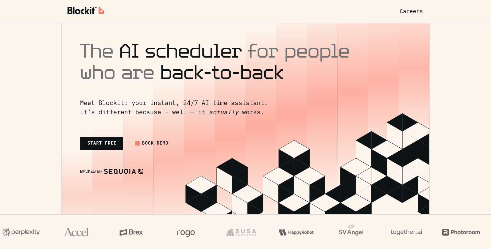 Blockit Screenshot - Interface Voorbeeld