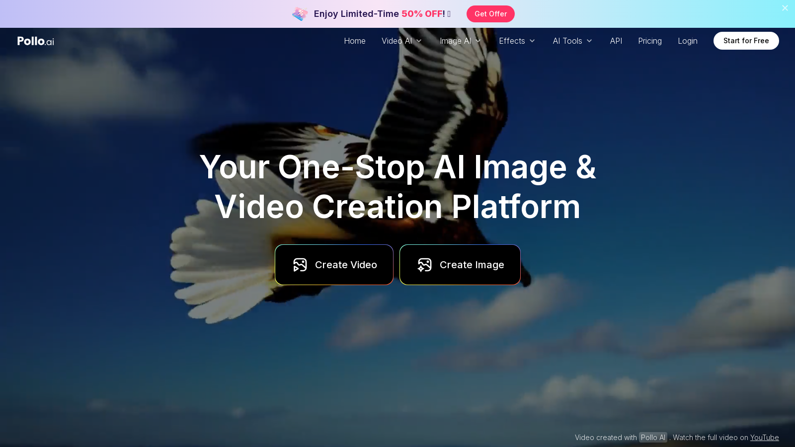 Pollo AI Screenshot - Anteprima dell'interfaccia