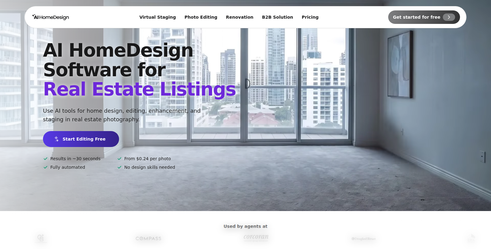 AI HomeDesign Screenshot - Interface Preview