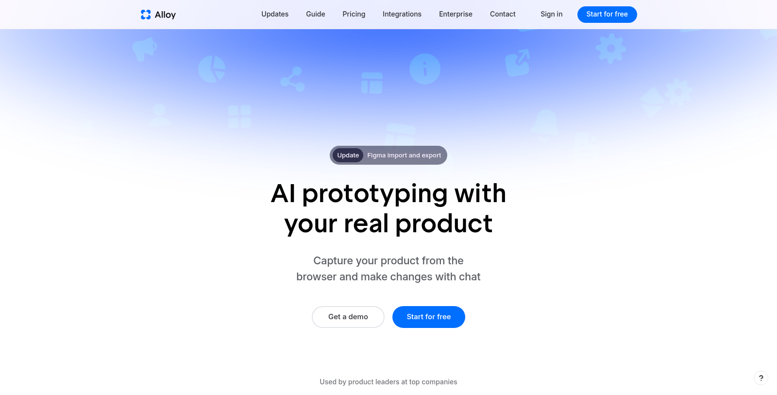 Alloy Screenshot - Interface Voorbeeld