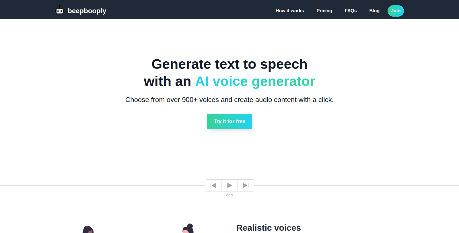 beepbooply Screenshot - Interface Voorbeeld