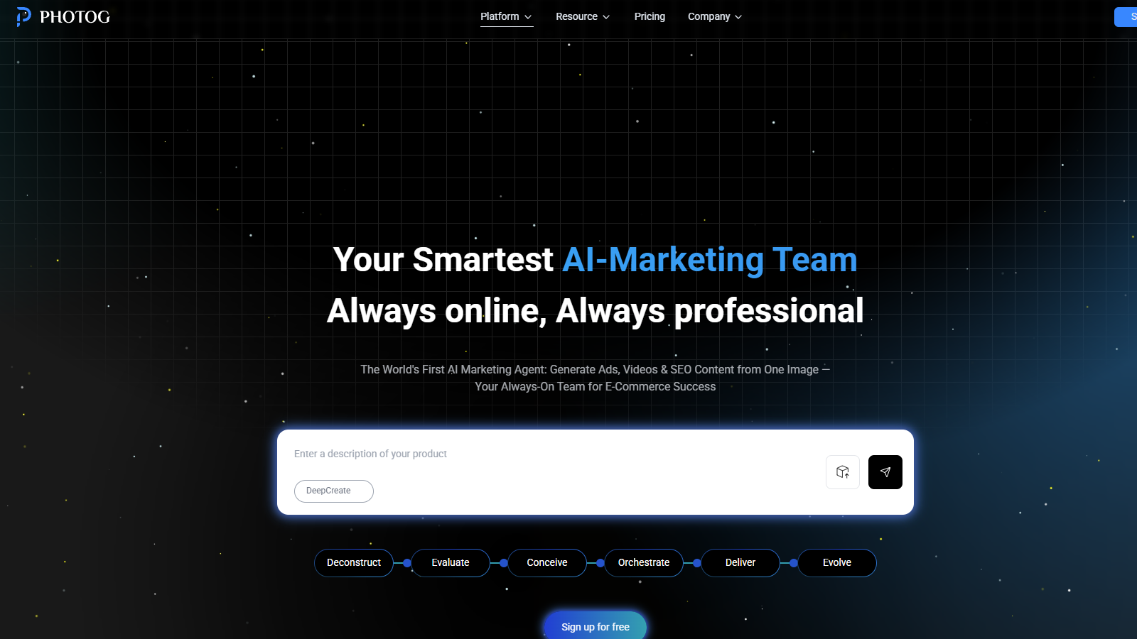 PhotoG スクリーンショット - インターフェースプレビュー