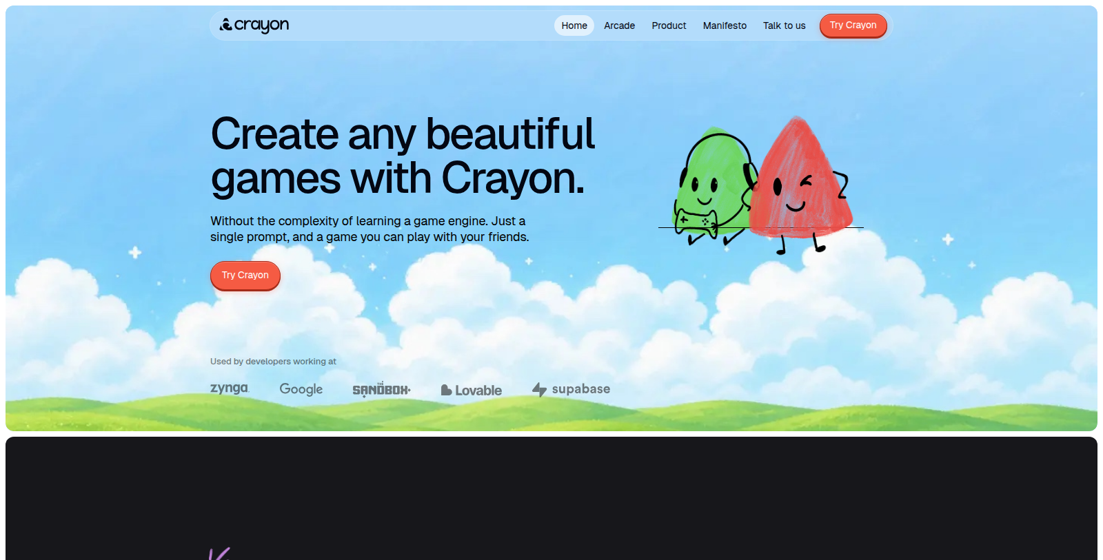 Crayon AI Screenshot - Schnittstellenvorschau