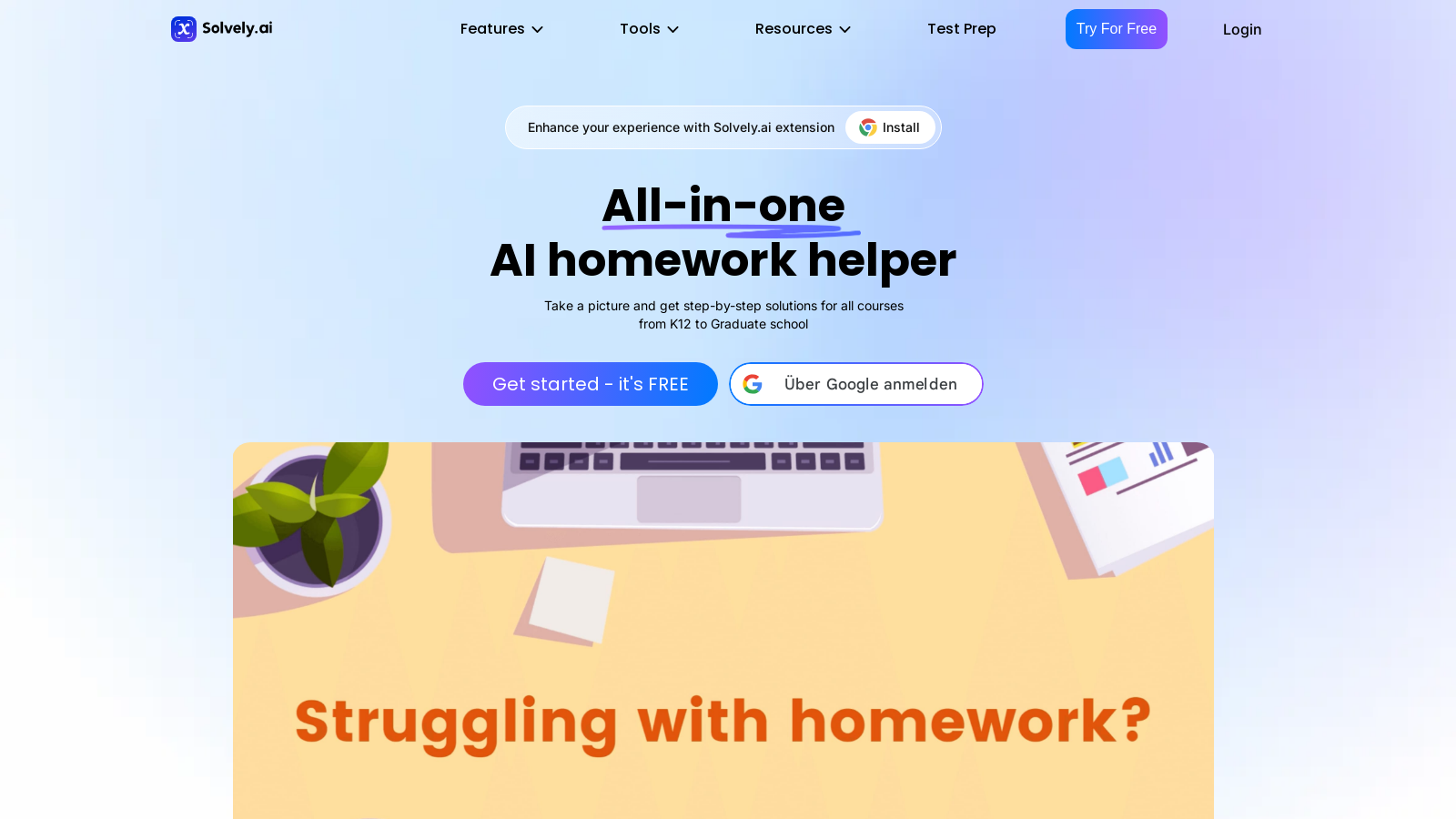 Solvely Captura de tela - Prévia da interface