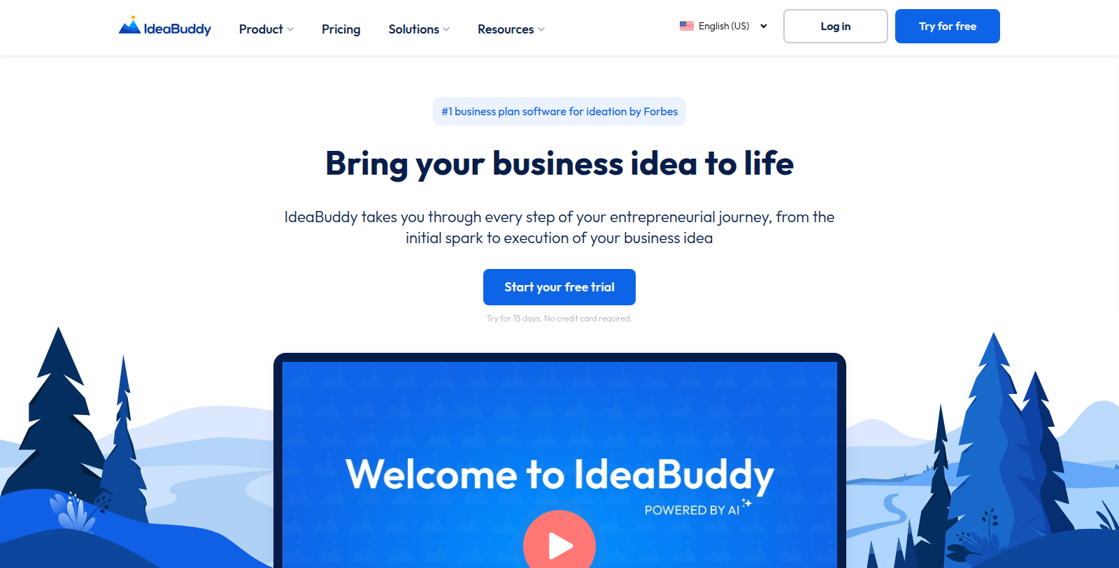 Capture d'écran de IdeaBuddy - Aperçu de l'interface