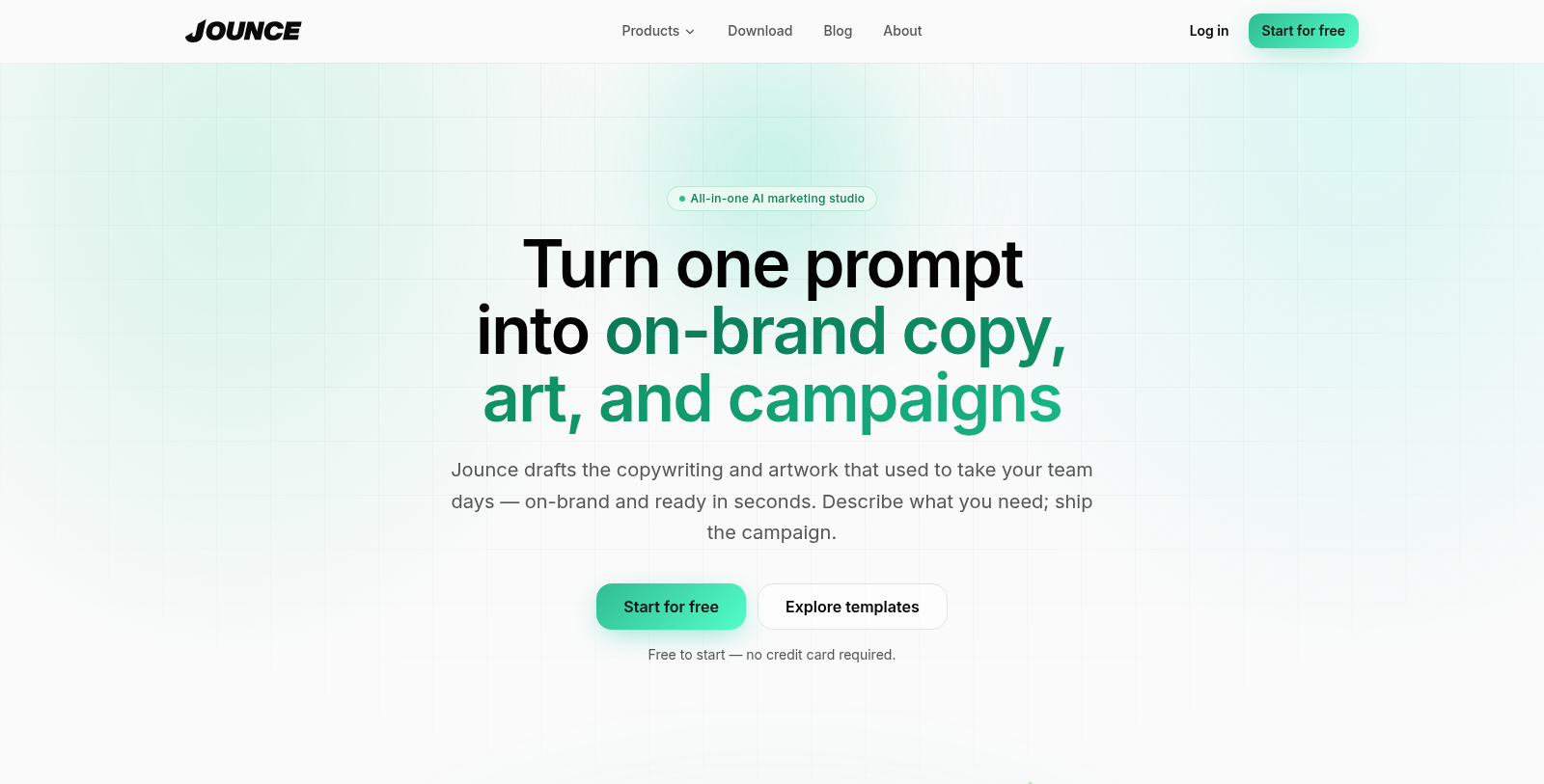 Jounce Screenshot - Interface Preview