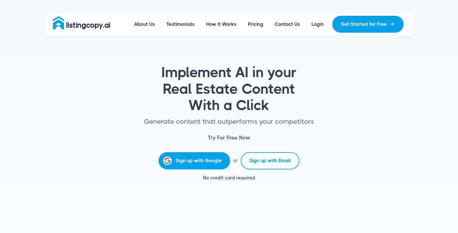 listingcopy.ai Screenshot - Interface Voorbeeld