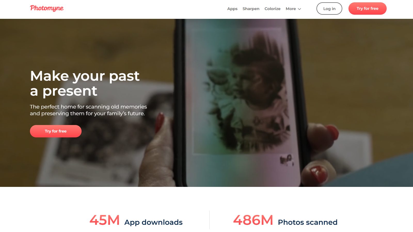 Photomyne Screenshot - Interface Preview