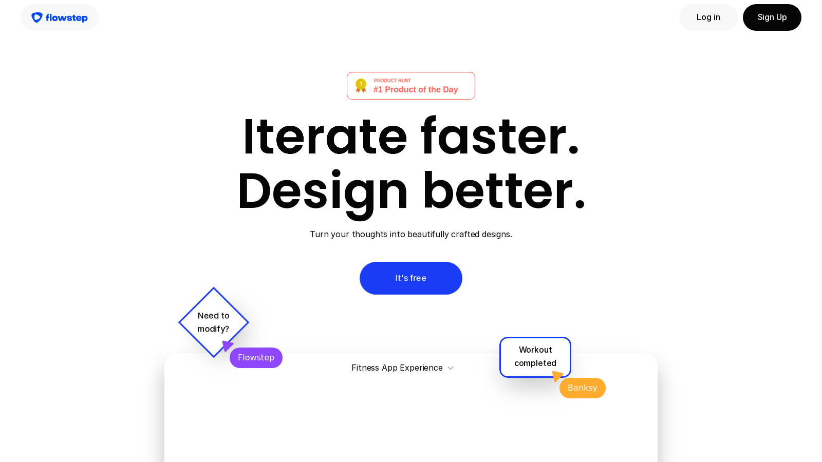 Flowstep Screenshot - Anteprima dell'interfaccia