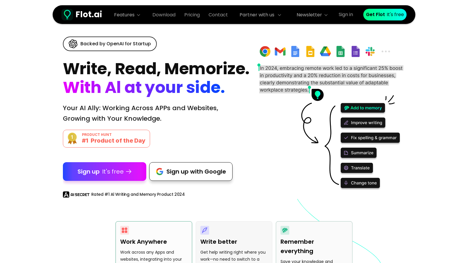 Flot Screenshot - Schnittstellenvorschau