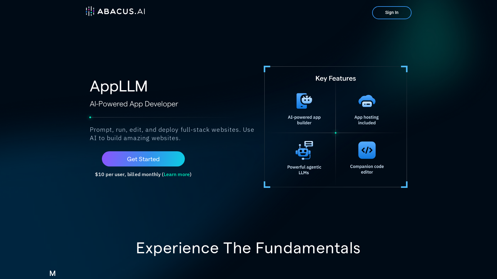 AppLLM Screenshot - Anteprima dell'interfaccia
