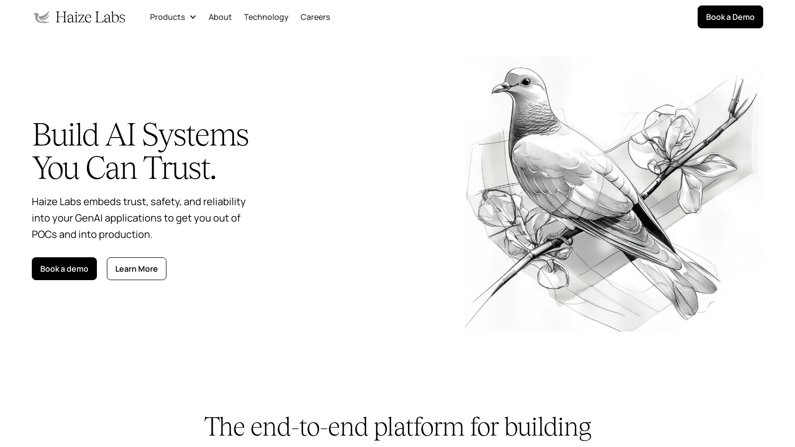 Haize Labs Screenshot - Anteprima dell'interfaccia
