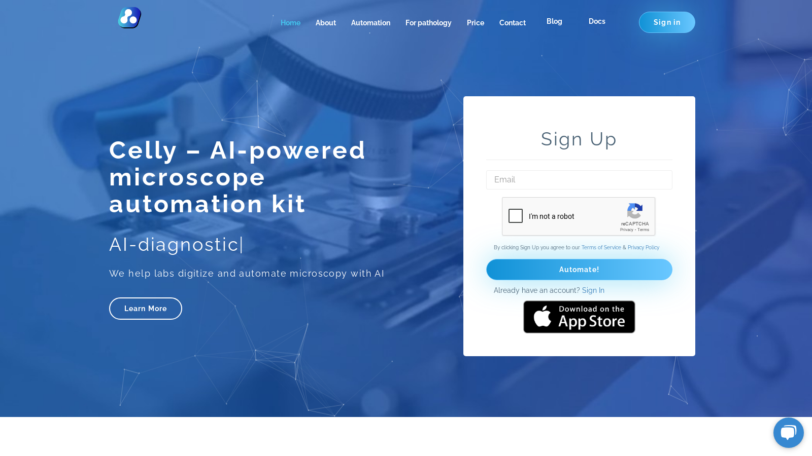 Captura de pantalla de Celly - Vista previa de la interfaz