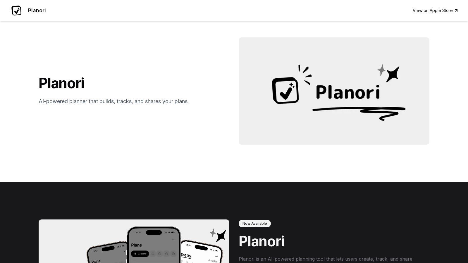 Planori Screenshot - Interface Preview