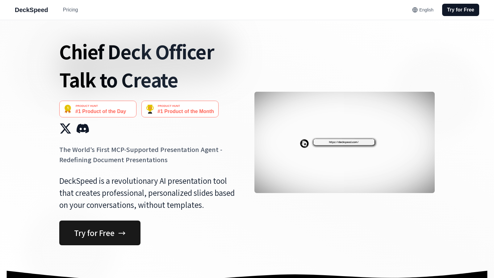 DeckSpeed Screenshot - Interface Preview