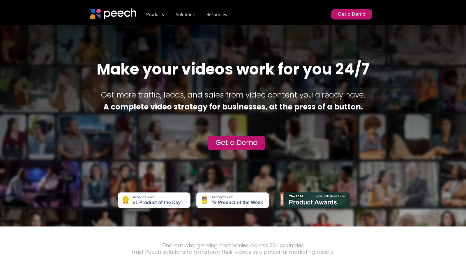 Peech Screenshot - Anteprima dell'interfaccia