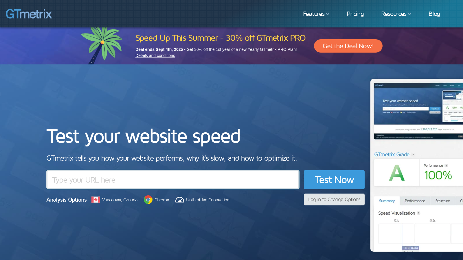 GTmetrix by PlayerZero - Optimize Your Website Performance