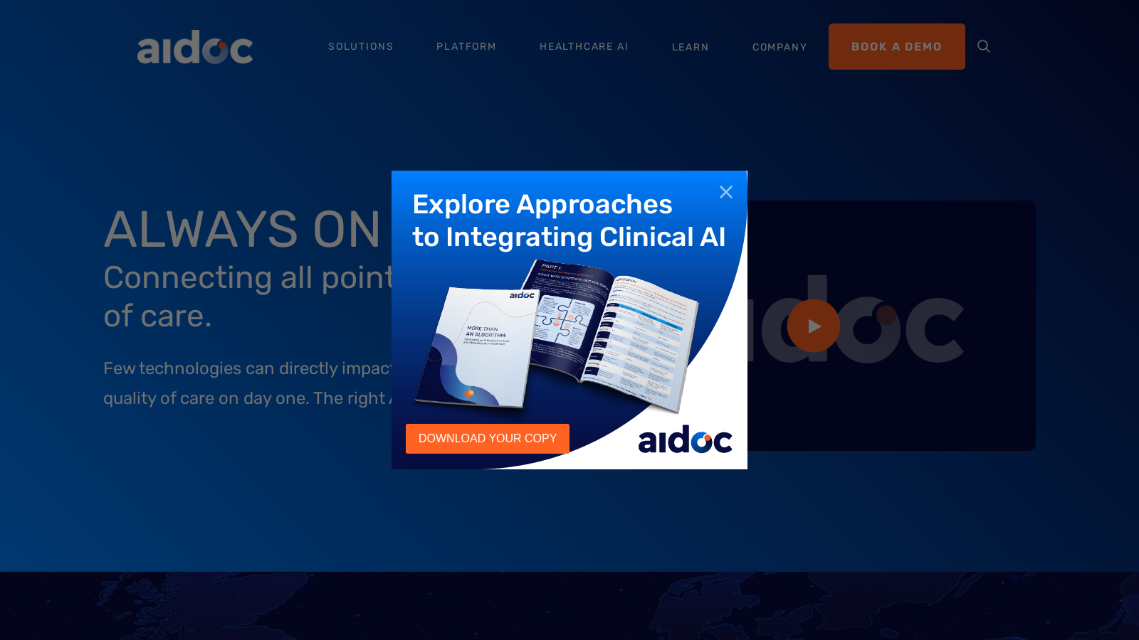 Aidoc Screenshot - Interface Preview